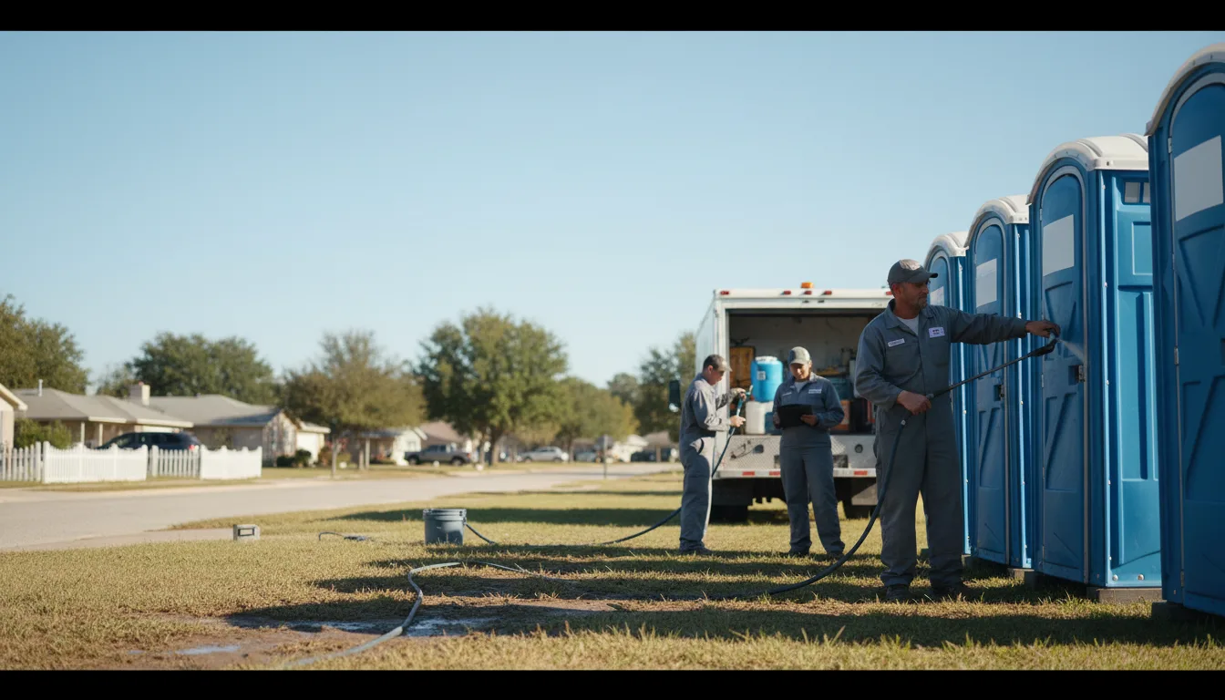 Long-Term Portable Toilet Rental in North Dakota near me